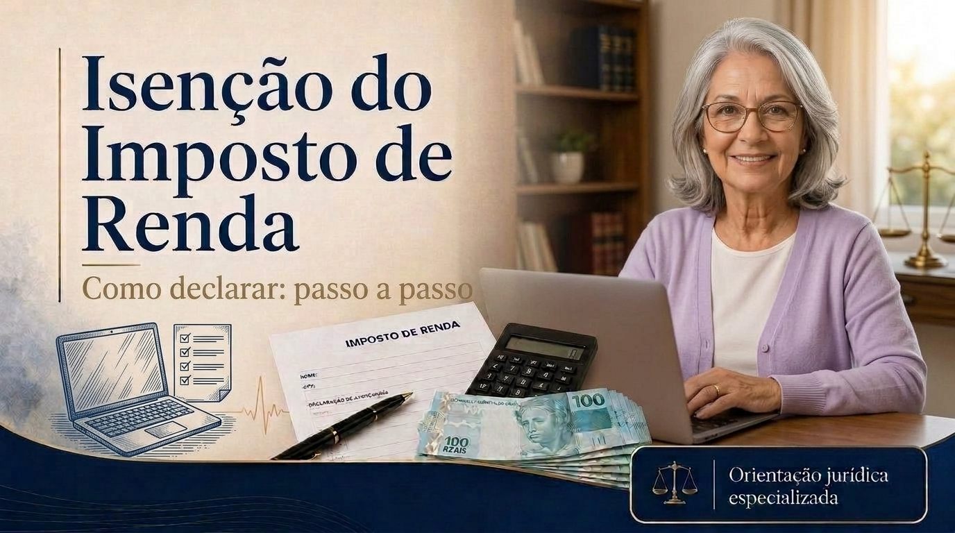 Como declarar o Imposto de Renda sendo isento por doença grave: passo a passo completo