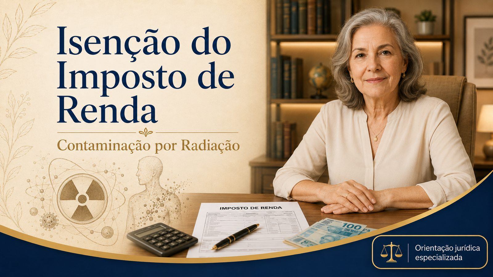 Contaminação por radiação dá direito à isenção do Imposto de Renda?