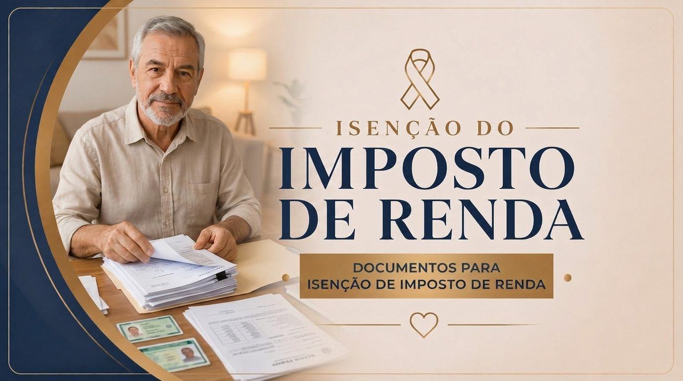 Documentos para a isenção do Imposto de Renda por doença grave