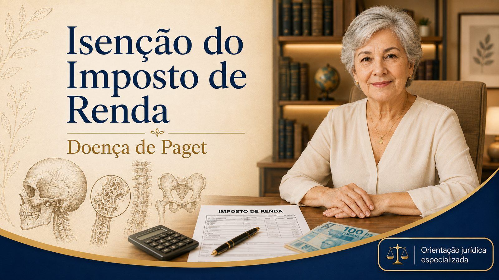 Doença de Paget dá isenção do Imposto de Renda? Guia 2026
