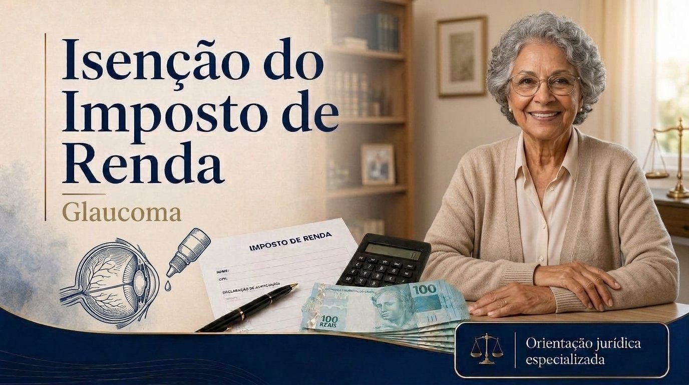 Glaucoma dá isenção de Imposto de Renda? Depende de um detalhe no seu laudo