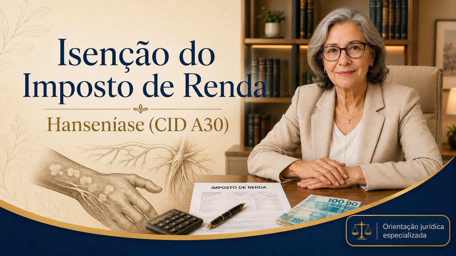Hanseníase dá direito à isenção do Imposto de Renda?