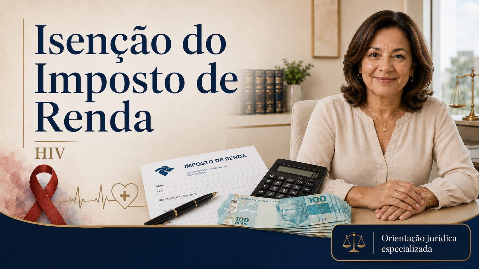 HIV dá isenção do Imposto de Renda?