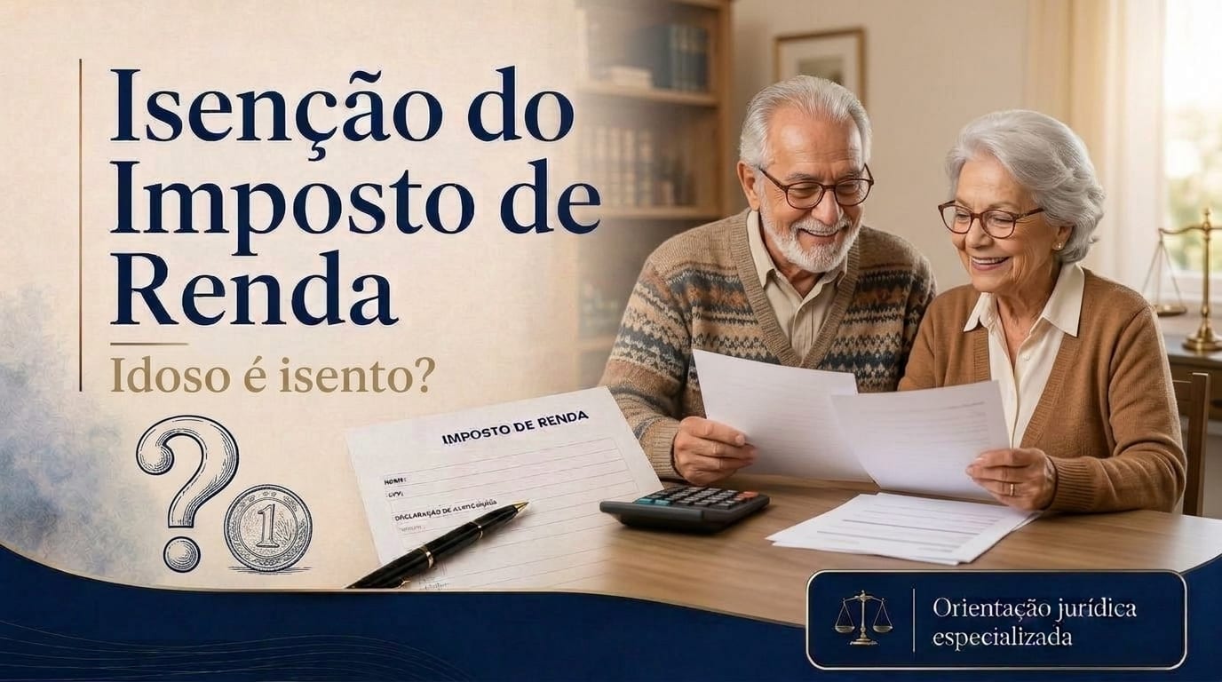 Idoso é isento de imposto de renda? O que a idade muda de verdade