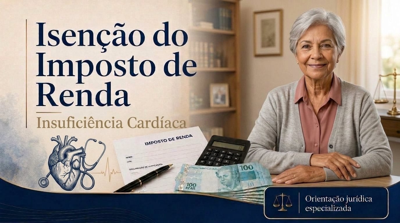 Insuficiência cardíaca dá direito à isenção de Imposto de Renda? Sim, e o laudo decide