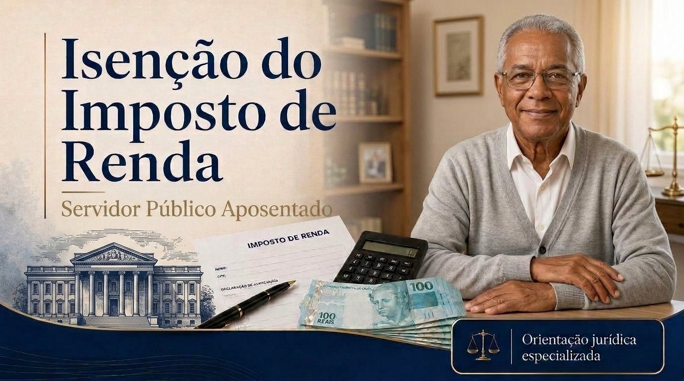 Isenção de imposto de renda para servidor público aposentado: como funciona e onde pedir