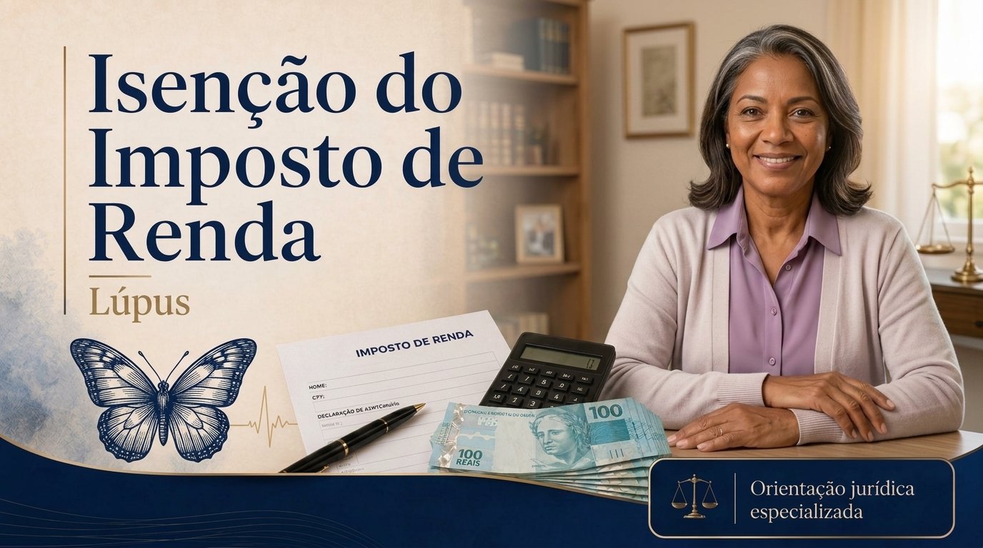 Lúpus dá isenção de Imposto de Renda? A resposta honesta (e a porta que a nefrite abre)