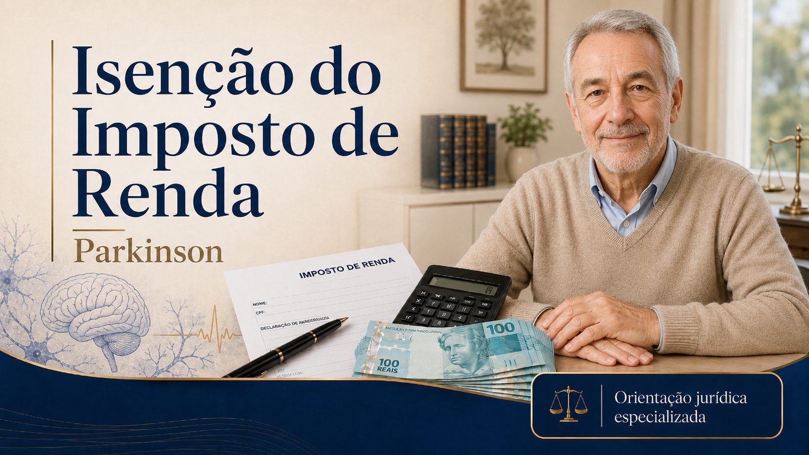 Parkinson dá direito à isenção do Imposto de Renda?