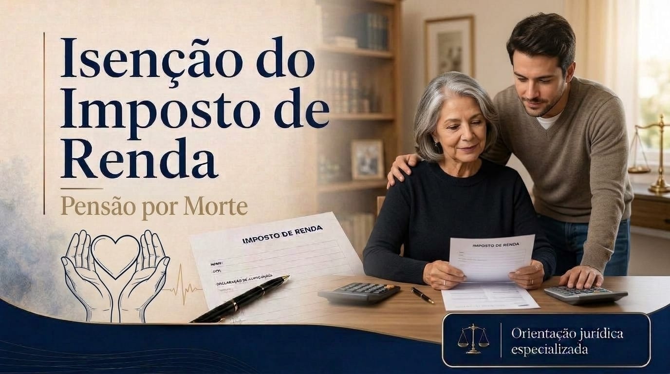 Pensão por morte paga imposto de renda? A regra e as duas exceções
