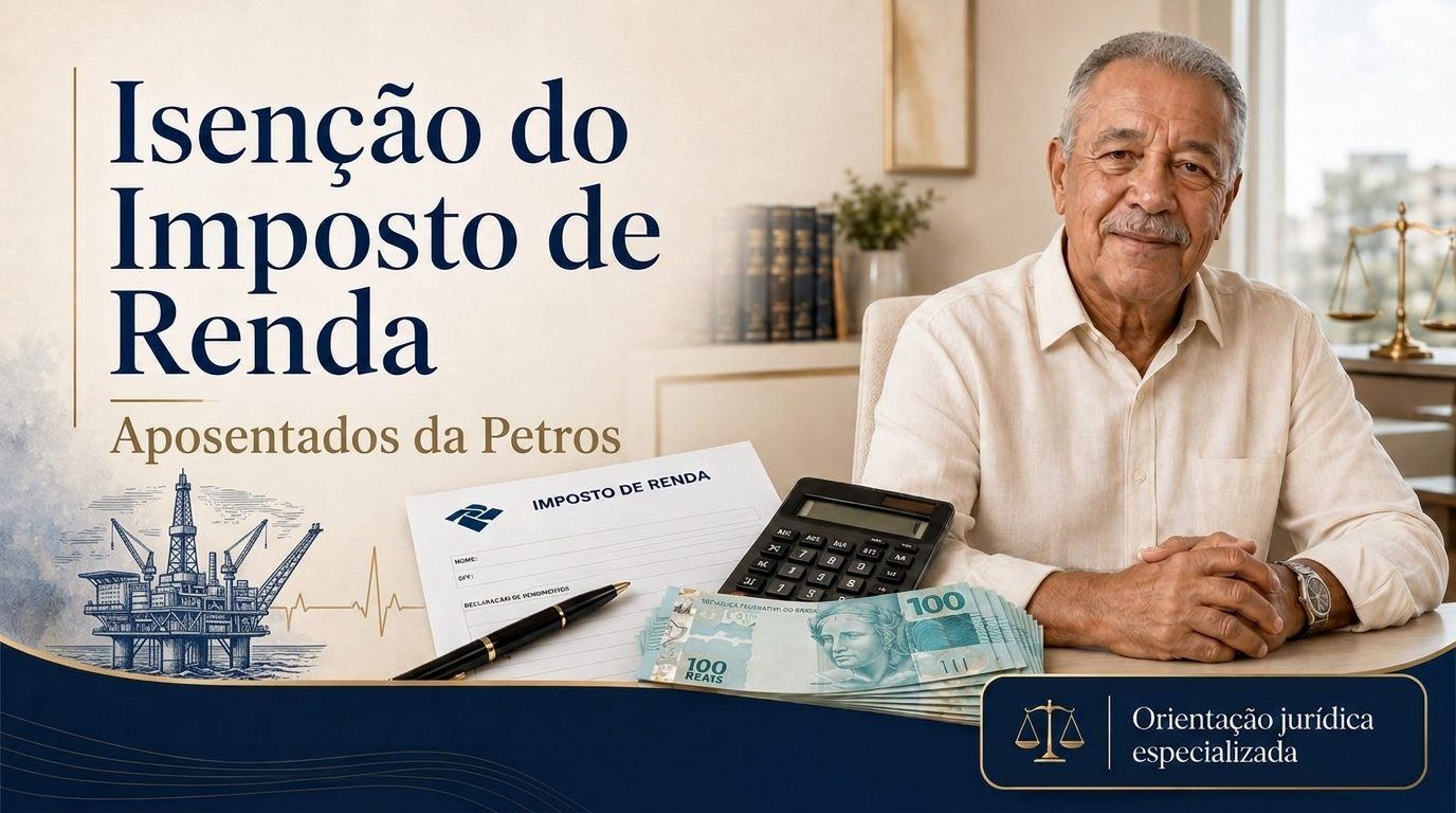Petros e a isenção do Imposto de Renda: guia 2026 para aposentados e pensionistas