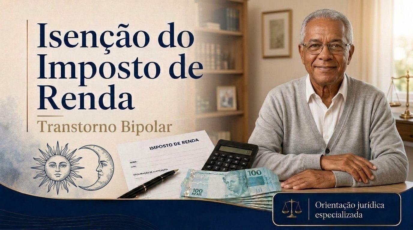 Transtorno bipolar dá isenção de Imposto de Renda? Quando o F31 vira alienação mental